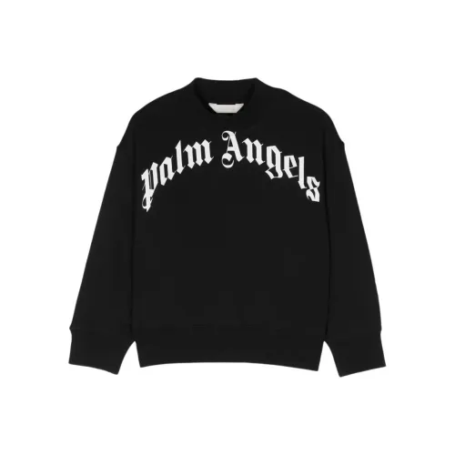 PALM ANGELS Толстовка Черная Детская