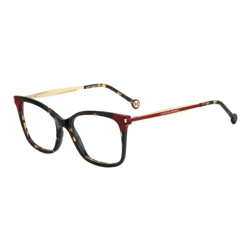 CarolinaHerrera. Пластик Квадратные Оправы для очков Женские Havana