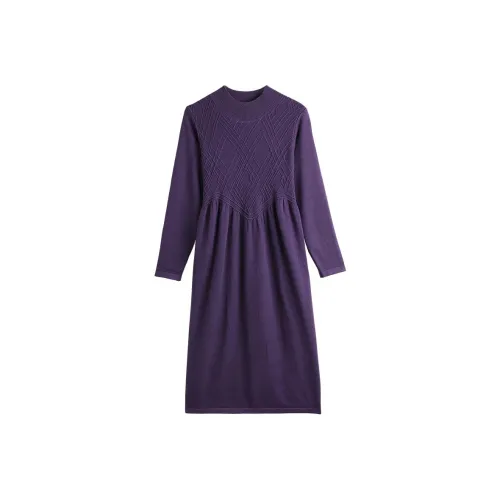 TUCANO Женские Длинные Платья с Длинными Рукавами