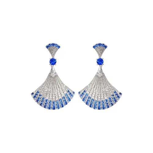 Drejew Серьги из сплава с цирконием женские