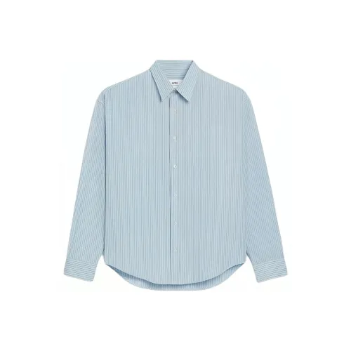 AMIPARIS Blue Men's Shirts AMIPARIS Синий Мужские Рубашки