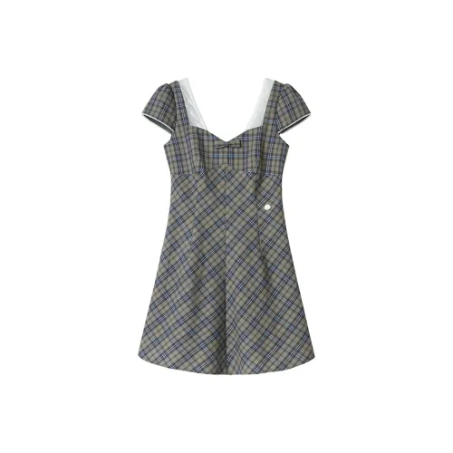 UENA Короткий рукав платье женское