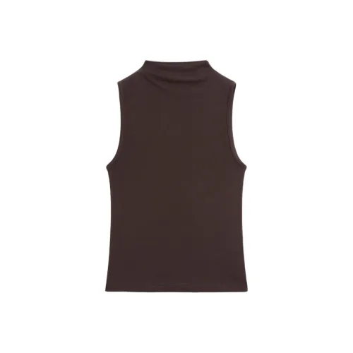 Massimo Dutti Коричневый Женские T-рубашки