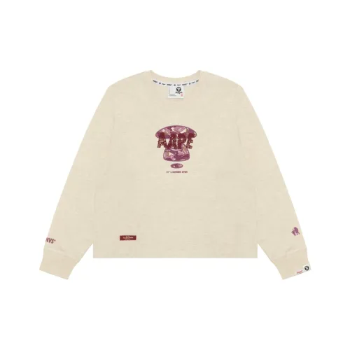 Aape Экрю IV2 Женские T-рубашки