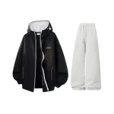 Премиум Черный + Белый Фотиния Серый [Комплекты Одежды]