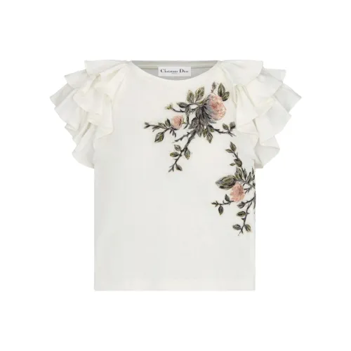 DIOR Белые Женские T-рубашки