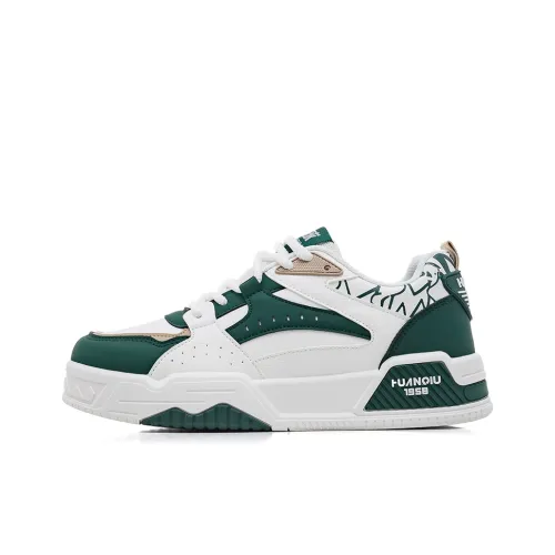 HUANQIU Противоскользящие ударопрочные устойчивые к истиранию низкие топовые скейтбордические кроссовки для мужчин