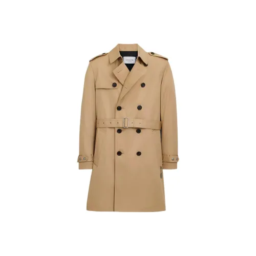 COACH Хаки Мужской Тренч