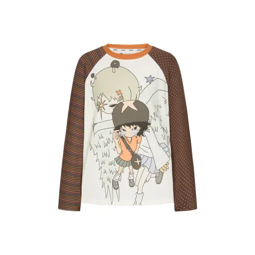 MeiHaoStore Коричневый Унисекс T-рубашки