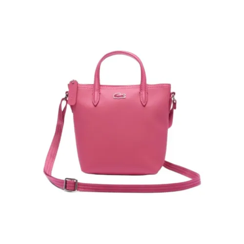 Сумка Tote из ПВХ Сумка для покупок Мини Сумка Женская Ярко-розовая