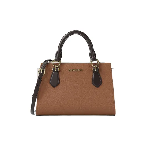 MICHAEL KORS Marilyn Кожа Сумка Маленькая Женская Темно-Коричневая