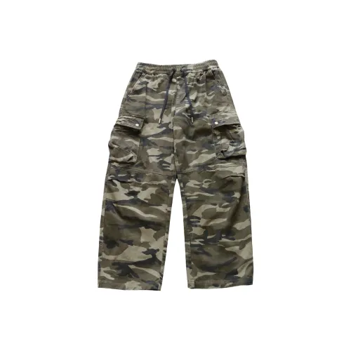 ZHANDASHUAI Камуфляж Унисекс Карго Брюки