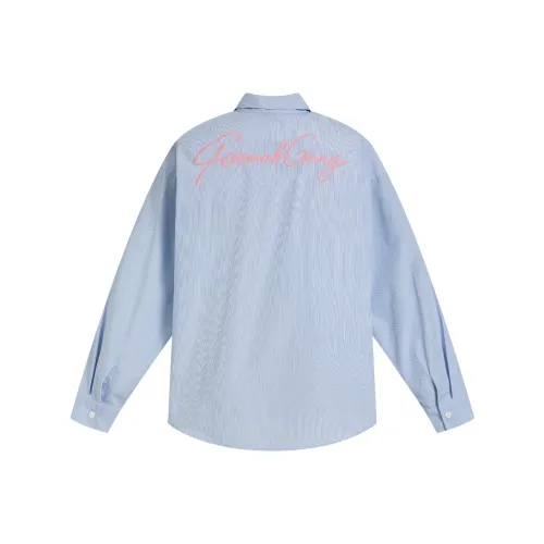 404MOB GANG Blue Unisex Shirts