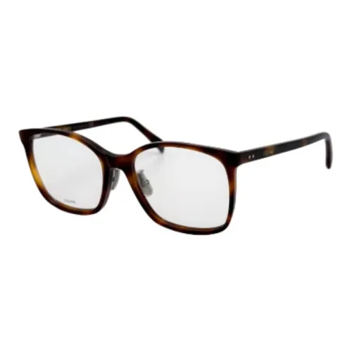 CELINE Ацетат Квадратные Оправы для Очков Женские Светлый Гаванский