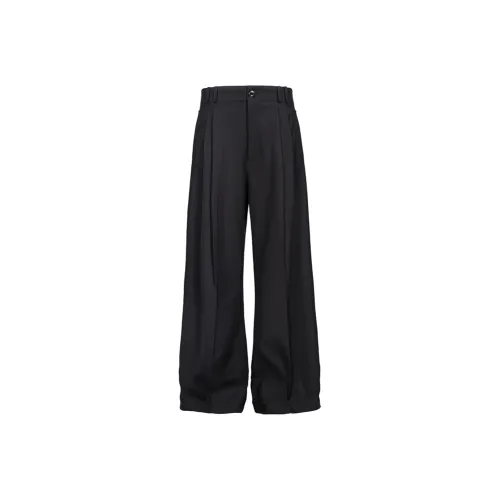 CATSSTAC Black Unisex Casual Pants CATSSTAC Черные Унисекс Повседневные Штаны