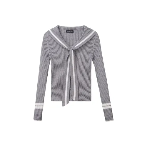 Tryforlove Серый Свитер Женские Свитера