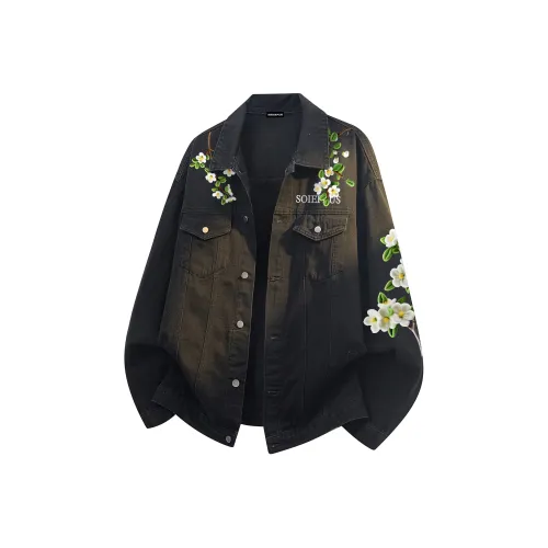 SOIE Унисекс Джинсовые куртки