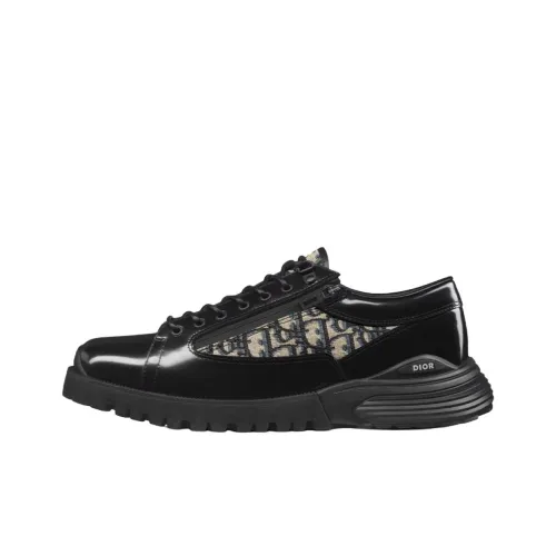 DIOR Combat Casual Shoes Men's Black