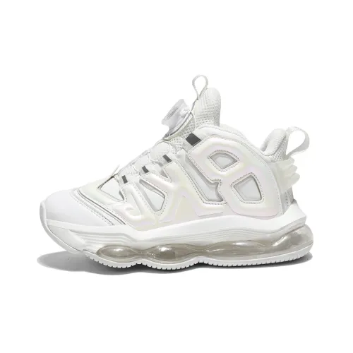 BKG Амортизация Oтскок Устойчивость к истиранию Противоскользящие Детские Баскетбольные Кроссовки