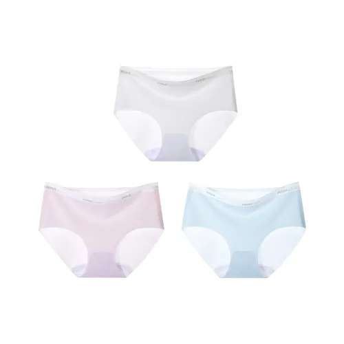 HZASZ Облачный белый + Розовый цвет молочного коктейля + Элегантный синий Kids Нижнее белье