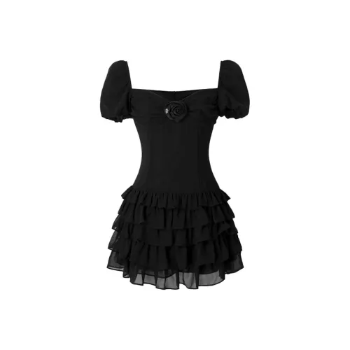 UENA Короткий рукав платье женское