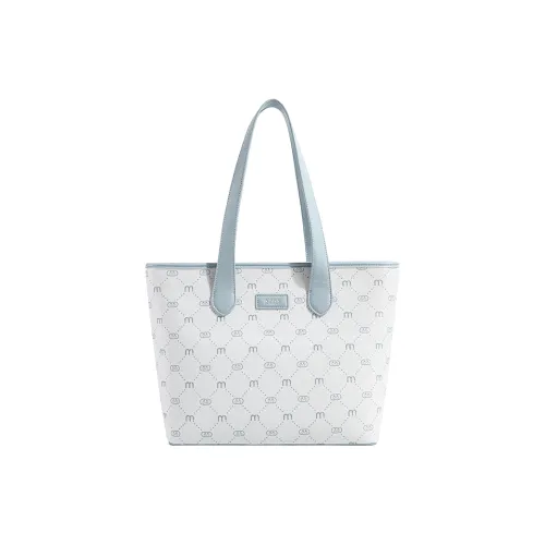 FAIRWHALE Сумка Tote из синтетической кожи стандартная женская синяя