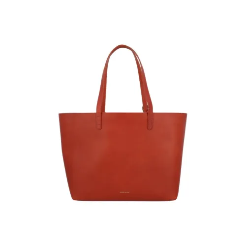 MANSUR GAVRIEL Кожа Тоут Сумка Сумка для покупок Сумка Большая Женская Оранжевая Красная