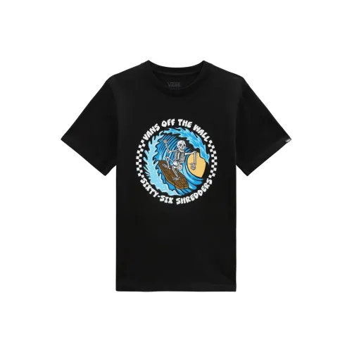 Vans T-рубашка T-рубашка 66 Shredders GarçOn Черный Детский