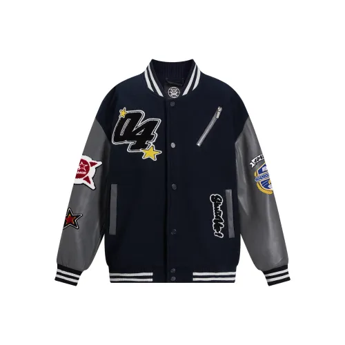 404MOB GANG Бейсбольная куртка Унисекс
