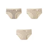 [3 упаковки] Волна Узор + Бант + Точка Узор