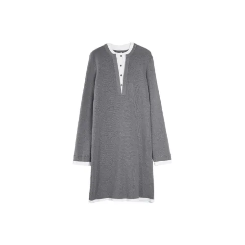 ELLE Длинное платье с длинными рукавами женское