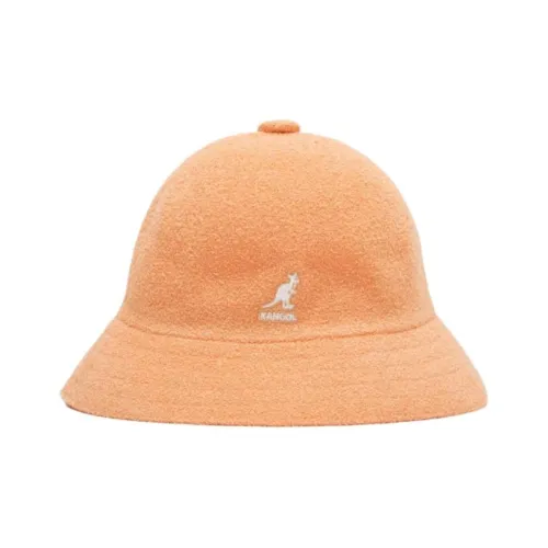 KANGOL Модакрил Шляпы ведра Женские Светло-оранжевый