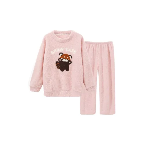 MEIJIAO Розовый Комплекты Одежды Женские Пижамные Наборы