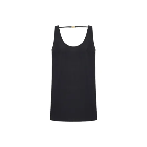 MO&CO Угольно-черные Женские Майки