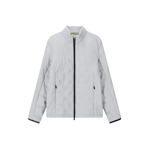 Hugo Boss Light Gray Men's Down Jackets Hugo Boss Светло-серый Мужской Пуховик