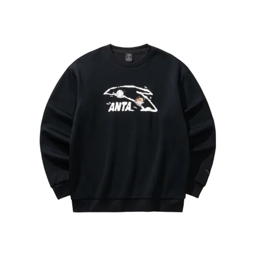 Anta Свитшот Мужской Основной Черный