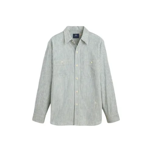 Levis Indigo Stripes Мужская Рубашка
