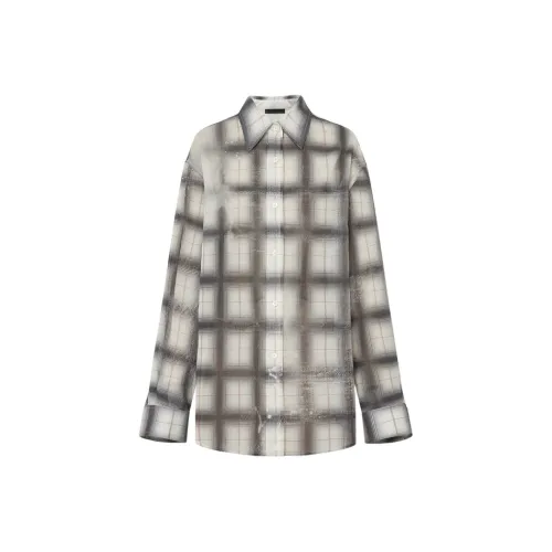 MOCO Рубашка Женская Черно-Белая Клетка