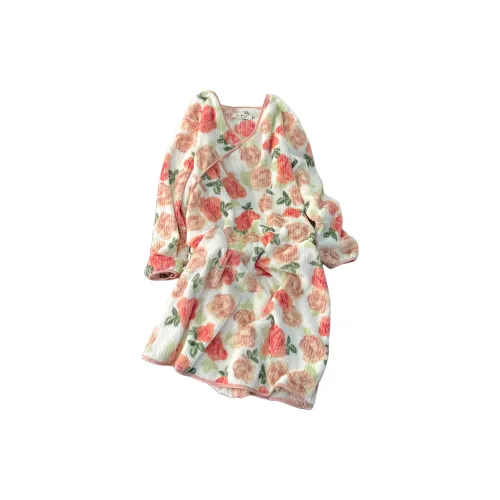 UYH V-образный вырез бархатное платье пуговица The украшение несъемные женские ночные сорочки