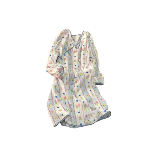 UYH V-образный вырез бархатное платье пуговица The украшение несъемные женские ночные сорочки