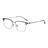 H89703C2 Яркий Прозрачный Серая Оправа + Яркий Свет Пистолет Храм