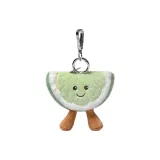 Брелок в виде ломтика лимона