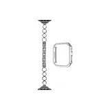 Черный, оболочка жемчужная + серебряный, корпус ромб