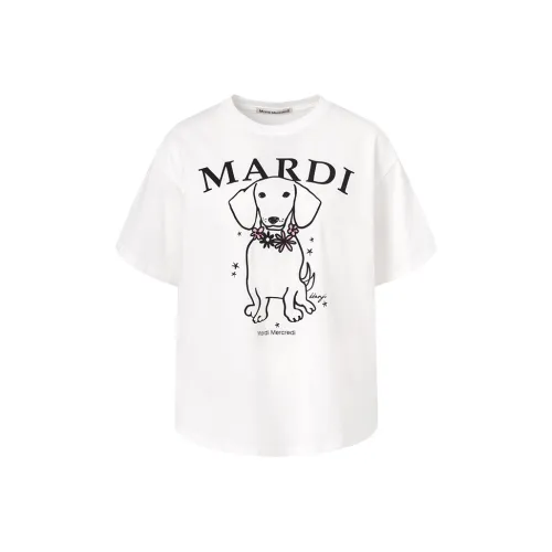 MARDI MERCREDI Т-рубашка с оборванным рукавом женская