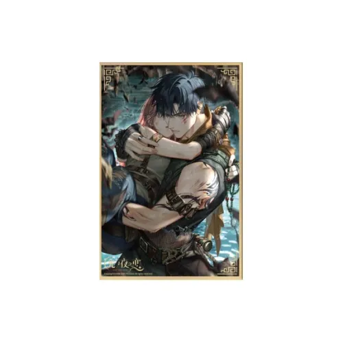 Свет и Ночь Осборн Эван Сариэль Джесси Чарли Су Пустошь Руины Коллекция Арт-принты аниме