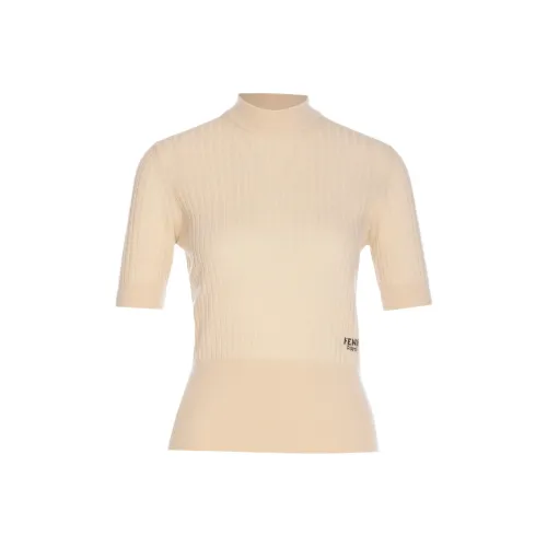 FENDI Бежевые Женские Свитера