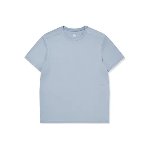 Erke ZONGXUNXILIE T Рубашка Мужская Haze Синий