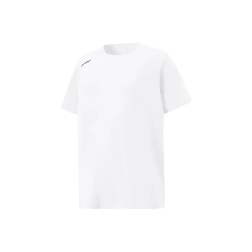 LINING YOUNG Бег Т-Рубашка Белая Детская