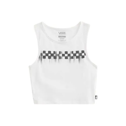 Vans Черный Белый Женские Майки