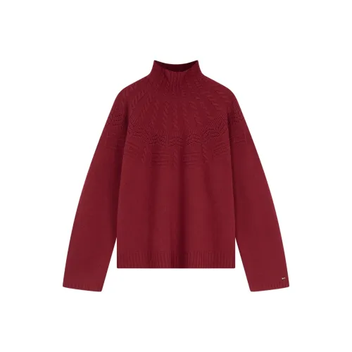 Tommy Hilfiger Красный XIT Женские Свитера